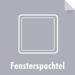 Fensterspachtel Шпатель для выравнивания шва